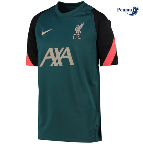 Peamu - Maillot foot Liverpool Training Vert 2022-2023