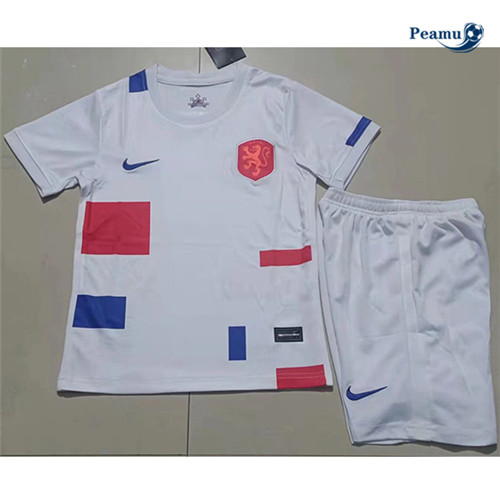 Peamu - Maillot foot Pays-Bas Enfant Domicile 2021-2022