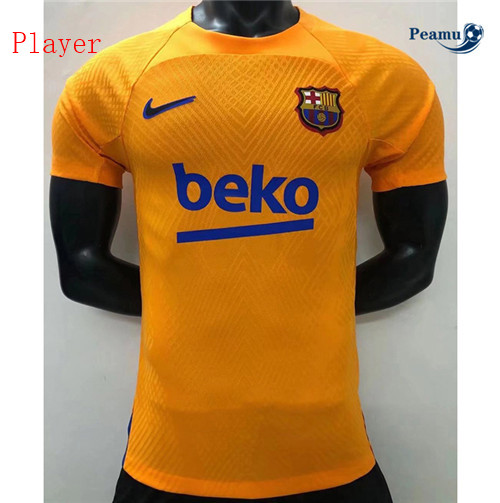 Peamu - foot Barcelone Player Version training Jaune 2022-2023