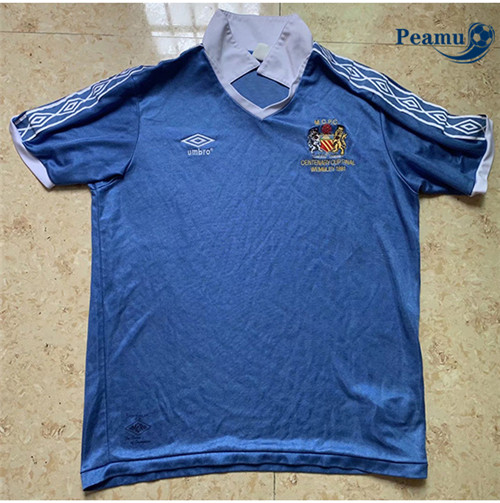 Peamu - foot Retro Manchester City Domicile 1981-82