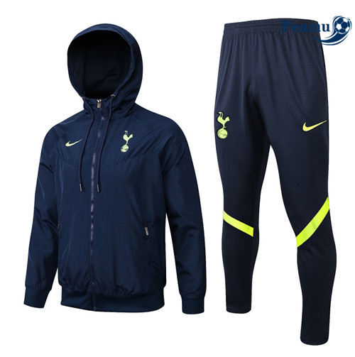 Peamu - Coupe vent Tottenham Hotspur Bleu Marine 2022-2023