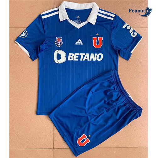 Peamu - Maillot foot Universidad de Chile Enfant Domicile 2021-2022