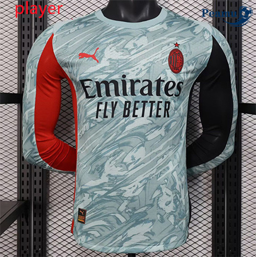 Maillot foot AC Milan Player Exterieur Manche Longue 2025-2026