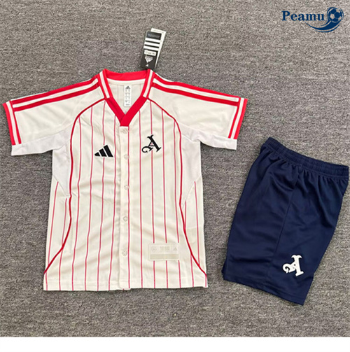 Maillot foot Arsenal Enfant base-ball 2025-2026