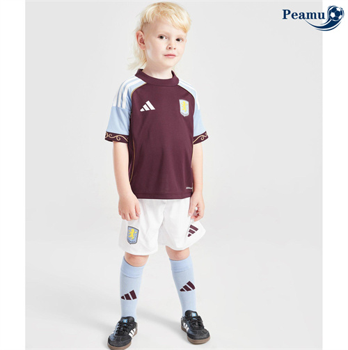 Maillot foot Aston Villa Enfant Domicile 2025-2026