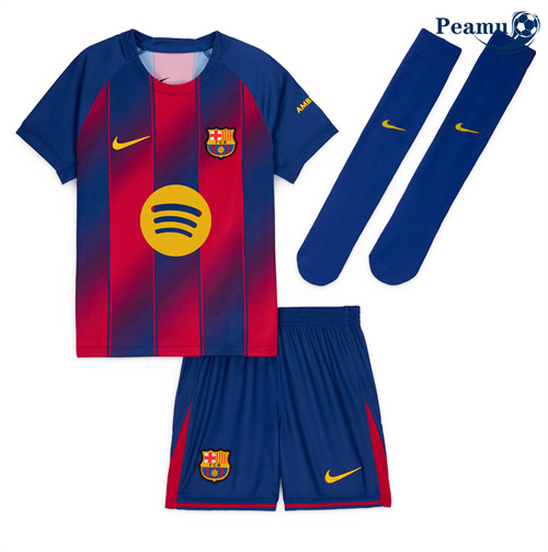 Maillot foot Barcelone Enfant Domicile 2025-2026