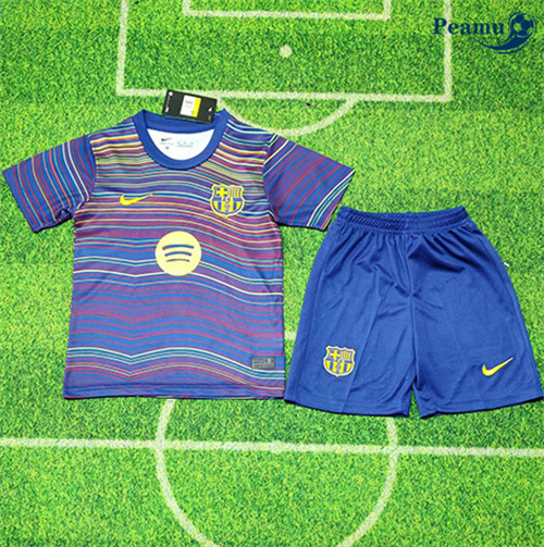 Maillot foot Barcelone Enfant Special Bleu 2025-2026