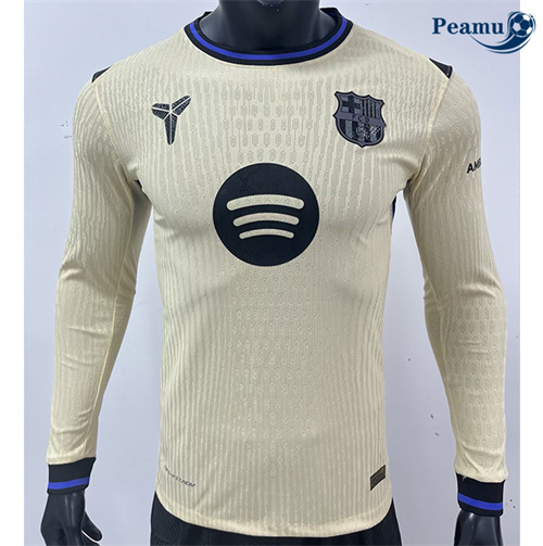 Maillot foot Barcelone Player Exterieur Manche Longue 2025-2026