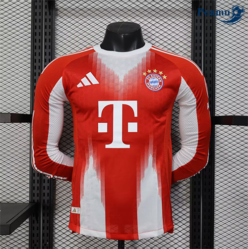 Maillot foot Bayern Munich Player Domicile Manche Longue 2025-2026