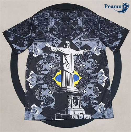 Maillot foot Brésil Special Noir 2025-2026