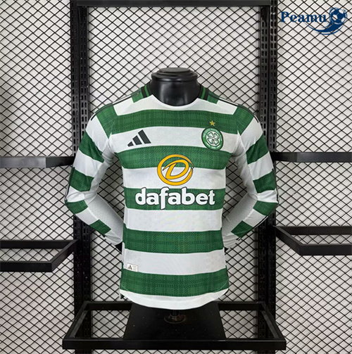 Maillot foot Celtic Player Domicile Manche Longue 2025-2026