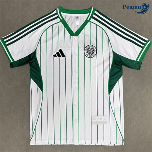 Maillot foot Celtic base-ball 2025-2026