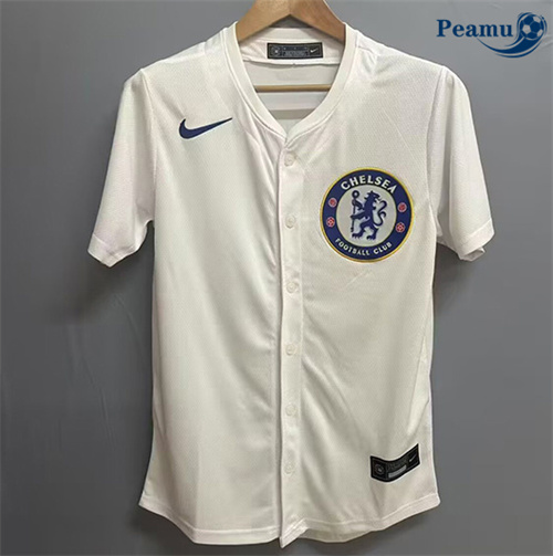 Maillot foot Chelsea baseball Blanc 2025-2026