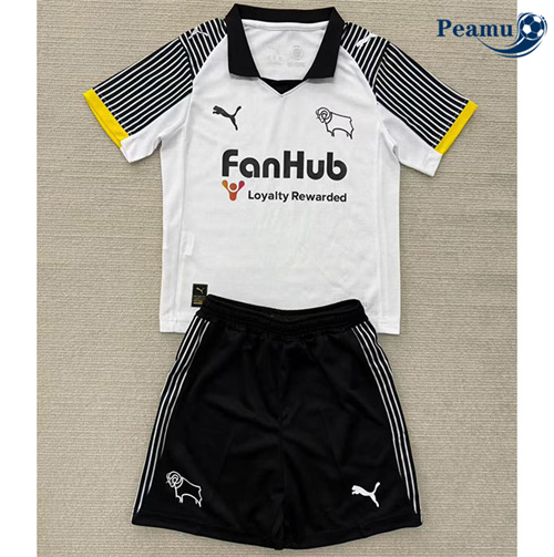 Maillot foot Derbyshire Enfant Domicile 2025-2026