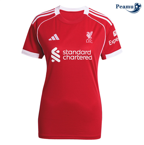 Maillot foot Liverpool Femme Domicile 2025-2026