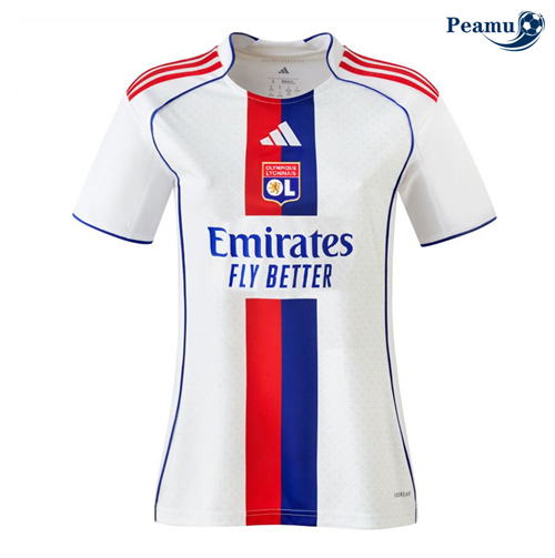 Maillot foot Lyon Femme Domicile 2025-2026