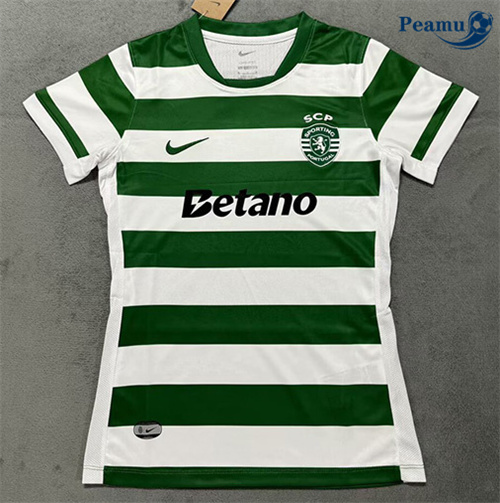 Maillot foot Sporting CP Femme Domicile 2025-2026