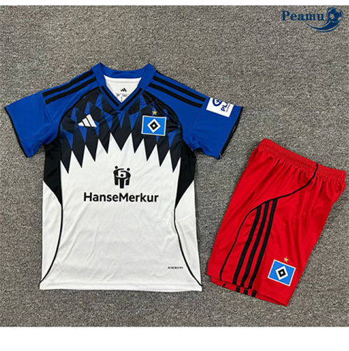 Maillot foot Hambourg SV Enfant Domicile 2025-2026