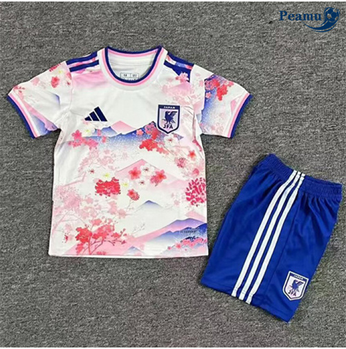 Maillot foot Japan Enfant Rose 2025-2026