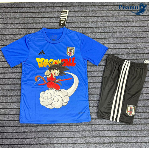 Maillot foot Japon Enfant Special Bleu 2025-2026