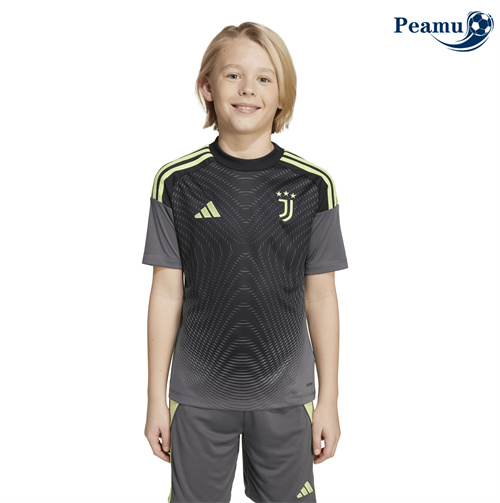 Maillot foot Juventus Enfant Gardien De But Noir 2025-2026