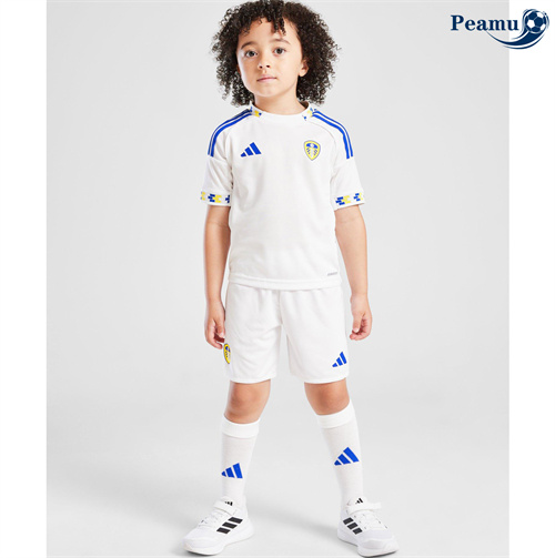 Maillot foot Leeds United Enfant Domicile 2025-2026