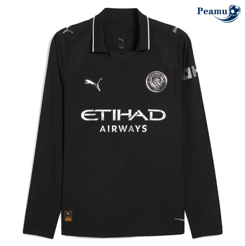 Maillot foot Manchester City Exterieur Manche Longue 2025-2026