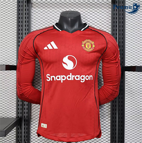 Maillot foot Manchester United Player Domicile Manche Longue 2025-2026