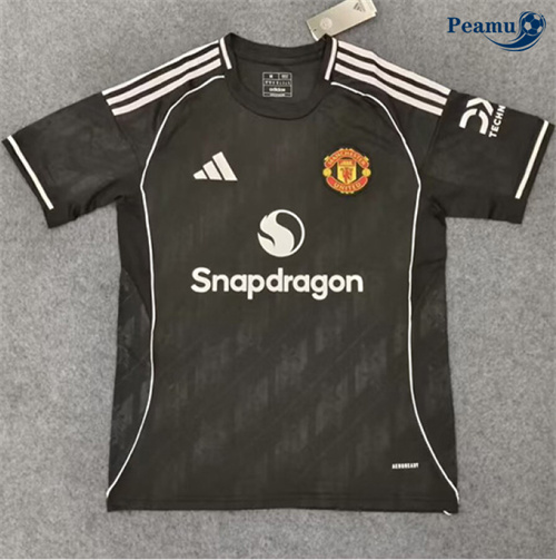 Maillot foot Manchester United traning Noir 2025-2026
