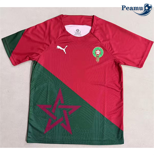 Maillot foot Maroc Special Rouge/Vert 2025-2026