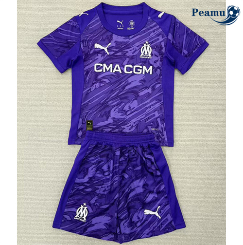 Maillot foot Marseille Gardien de but Violet 2025-2026