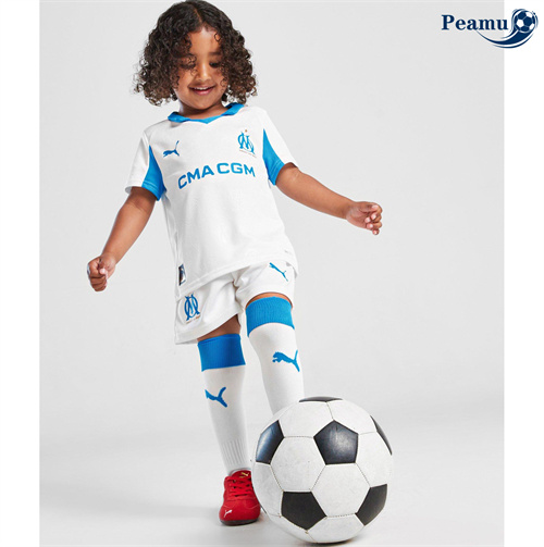 Maillot foot Marseille Enfant Domicile 2025-2026