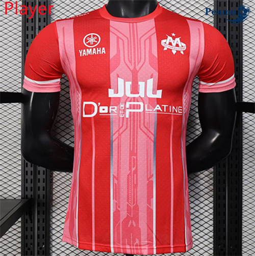 Maillot foot Marseille Player Spécial Rouge 2025-2026
