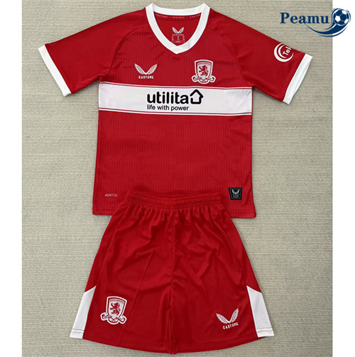 Maillot foot Middlesbrough Enfant Domicile 2025-2026