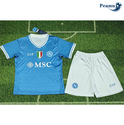 Maillot foot Naples Enfant Domicile 2025-2026