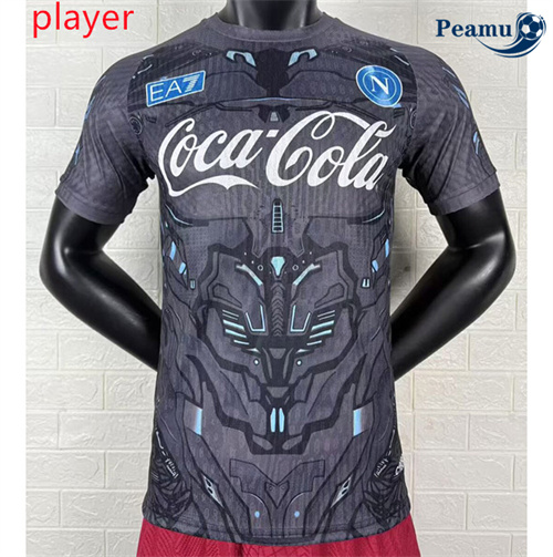 Maillot foot Naples Player Noir 2025-2026