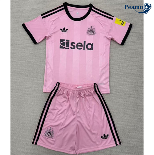 Maillot foot Newcastle United Enfant Rose 2025-2026