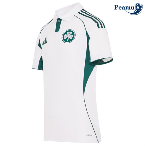 Maillot foot Panathinaikos Exterieur Blanc 2025-2026