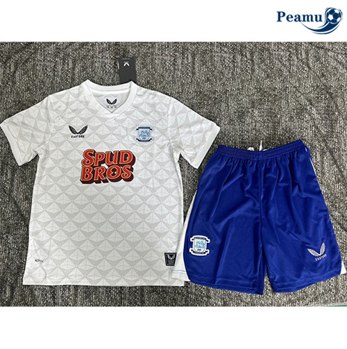 Maillot foot Preston Enfant Domicile 2025-2026