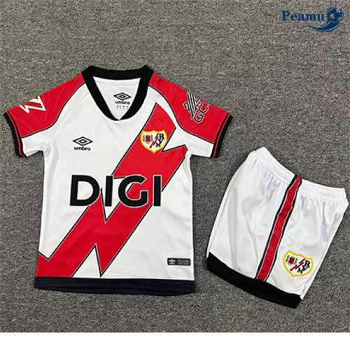 Maillot foot Rayo Vallecano Enfant Domicile 2025-2026