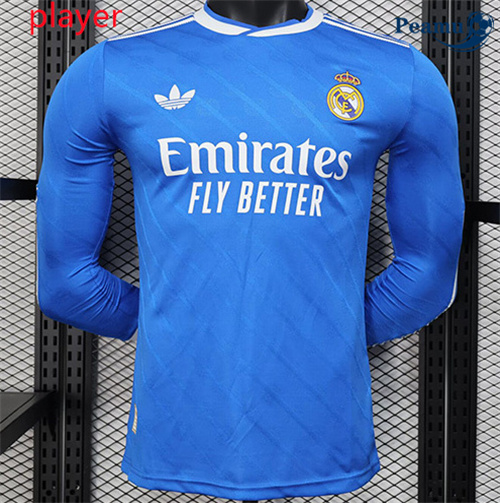 Maillot foot Real Madrid Player Third Manche Longue 2025-2026