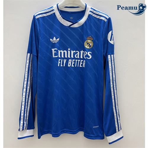 Maillot foot Real Madrid Third Manche Longue 2025-2026