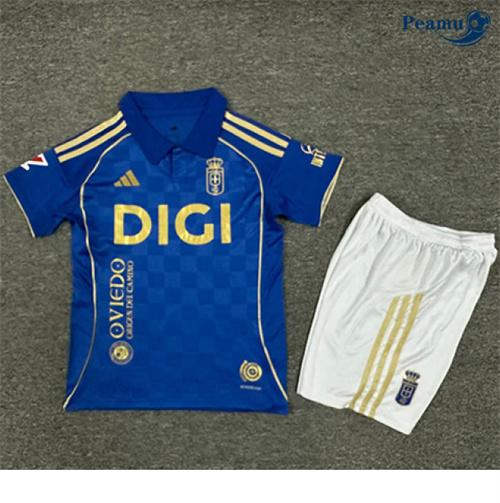 Maillot foot Real Oviedo Enfant Domicile 2025-2026