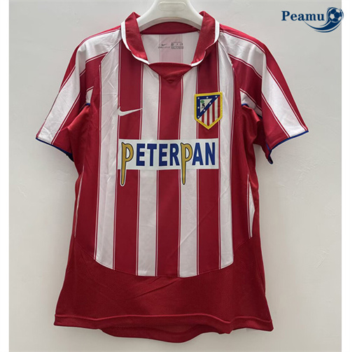 Maillot foot Rétro Atletico Madrid Domicile 2003-04