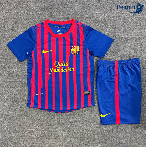 Maillot foot Rétro Barcelone Enfant Domicile 2011-12