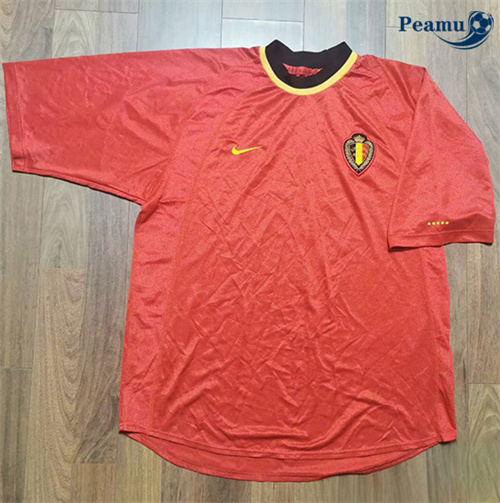 Maillot foot Rétro Belgique Domicile 2000