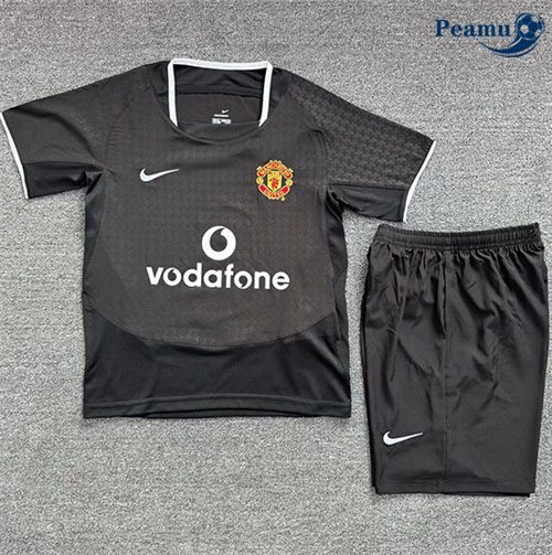 Maillot foot Rétro Manchester United Enfant Exterieur 2003-04