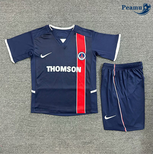 Maillot foot Rétro PSG Enfant Domicile 2002-03