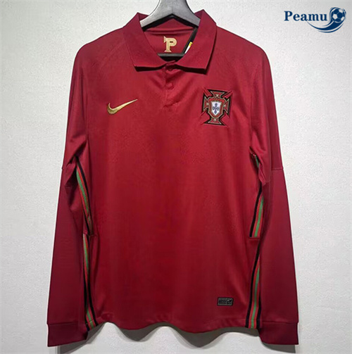 Maillot foot Rétro Portugal Domicile Manche Longue 2020