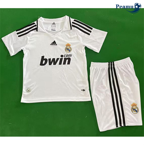 Maillot foot Rétro Real Madrid Enfant Domicile 2008-09